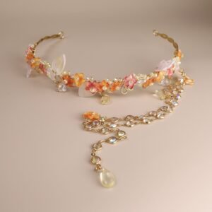 Orange Blossom Fairy Tiara