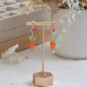 SALE - Carrot Earrings