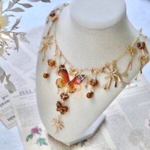 Butterfly Star Necklace