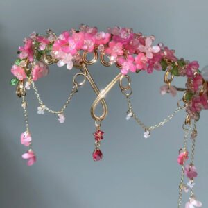 Cherry Blossom Crown Headband
