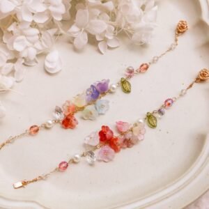 SALE - Rainbow Flower Bracelets